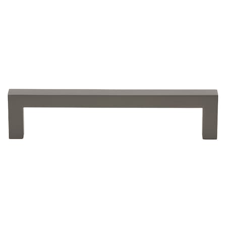 Gliderite Hardware 5-1/16 in. Center to Center Solid Square Bar Pull Graphite Gray 21683-128-GPH-1